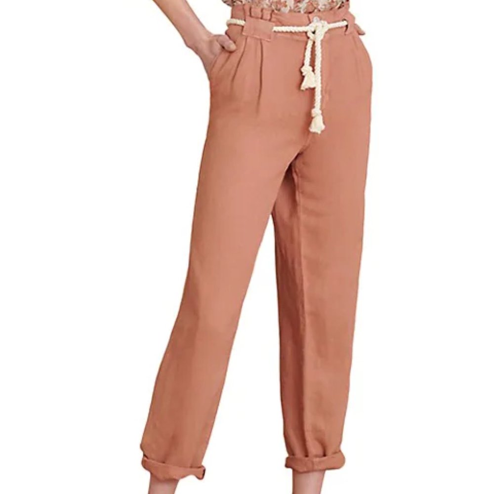 Veronica Beard Jeans, Karter Pleated Crop Pant